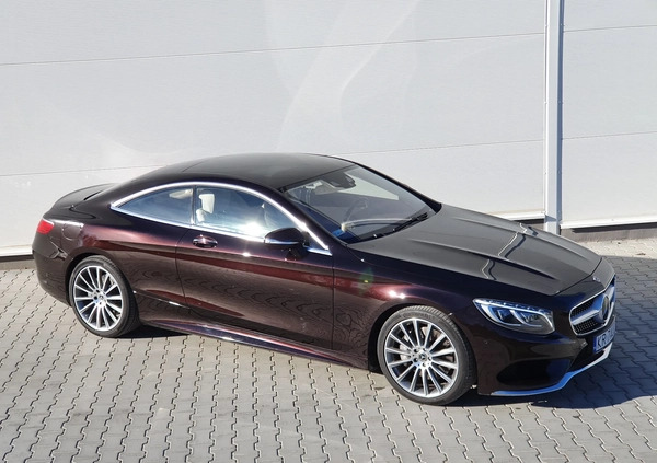 Mercedes-Benz Klasa S cena 405000 przebieg: 35000, rok produkcji 2017 z Ogrodzieniec małe 232